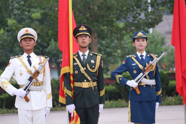 解放军三军仪仗队，荣耀与责任的象征，解放军三军仪仗队，荣耀与责任的象征