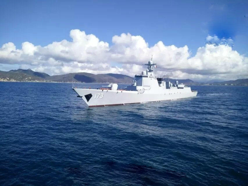中国海军173号舰，新时代的海上卫士，中国海军173号舰，新时代海上卫士风采展示