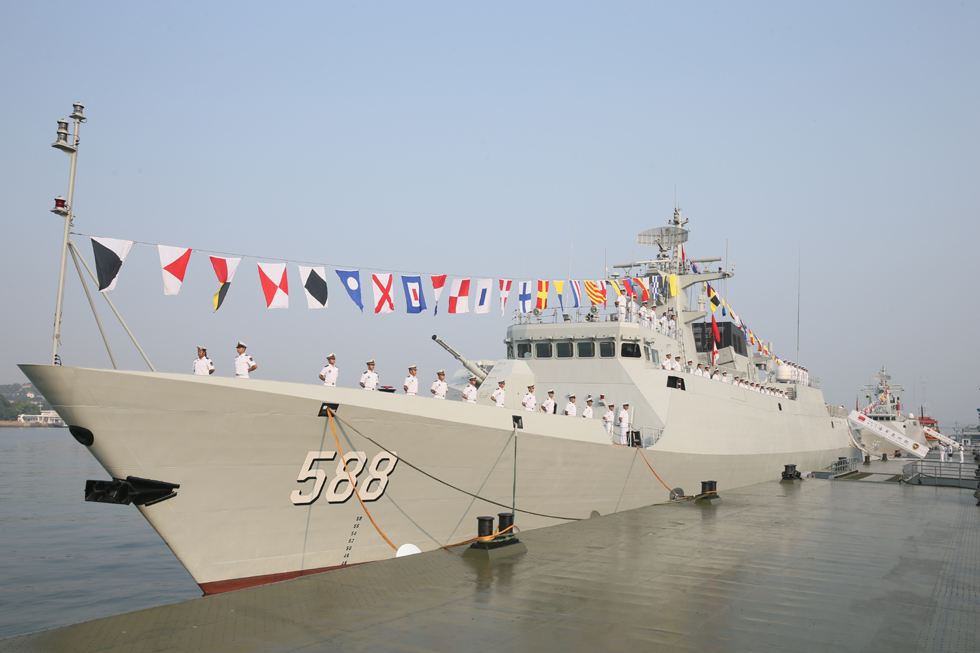 揭秘中国海军新力量，056泉州舰，揭秘中国海军新力量，056泉州舰亮相展实力
