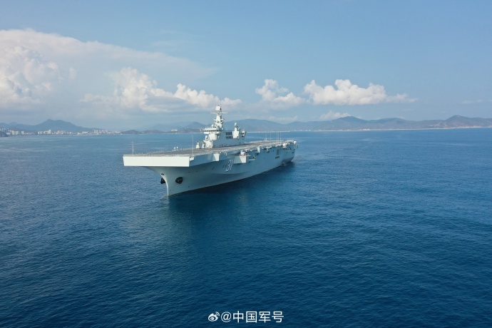 海南舰远海首秀，展现中国海军力量的崭新篇章，海南舰远海首秀，中国海军力量的全新篇章亮相