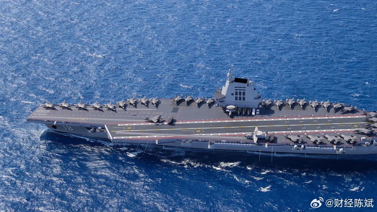 福建舰——我国三艘航空母舰的骄傲与力量，福建舰，中国三艘航空母舰的荣耀与力量