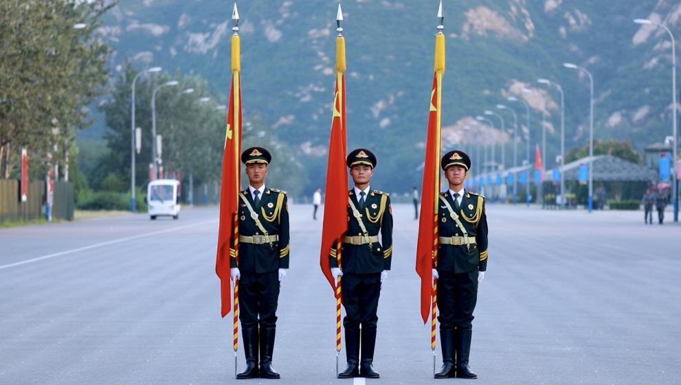历年阅兵军旗手，荣耀与传承，历年阅兵军旗手，荣耀传承之路