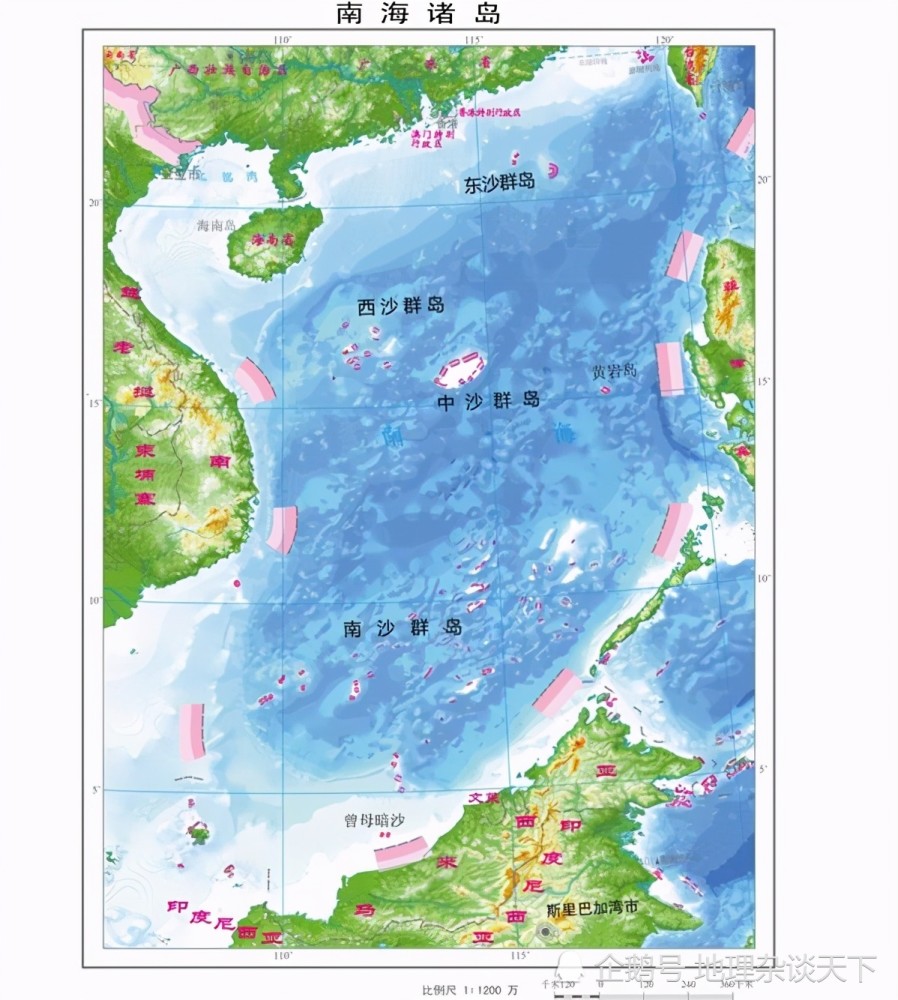 南海诸岛完整图的探索与意义，南海诸岛完整图的探索及其深远意义