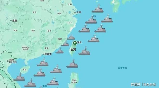 台海态势图，复杂多变的局势与多维度的解析，台海态势图，复杂局势解析与多维度透视