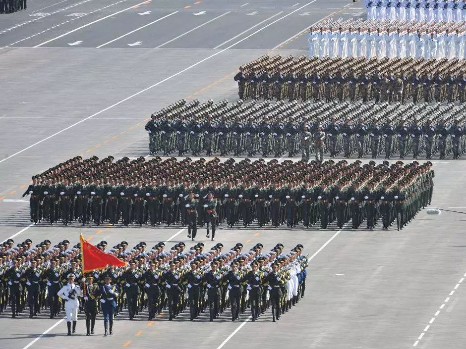 阅兵式正步