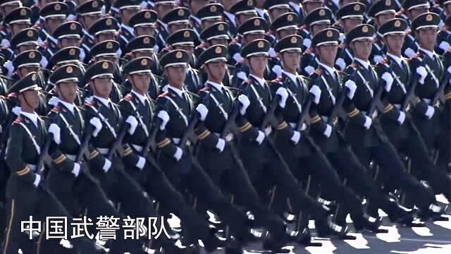 武警部队方队阅兵，展现力量与荣耀的时刻，武警部队阅兵，力量与荣耀的展现时刻