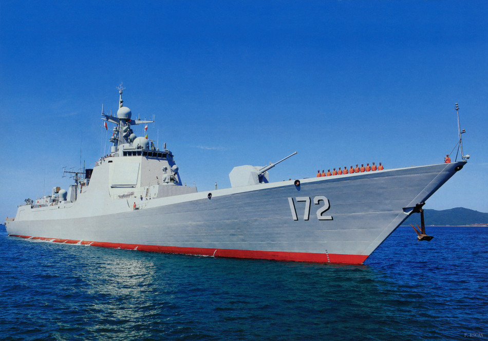 中国海军172，新时代的海上卫士，中国海军172舰，新时代海上卫士的荣耀征程