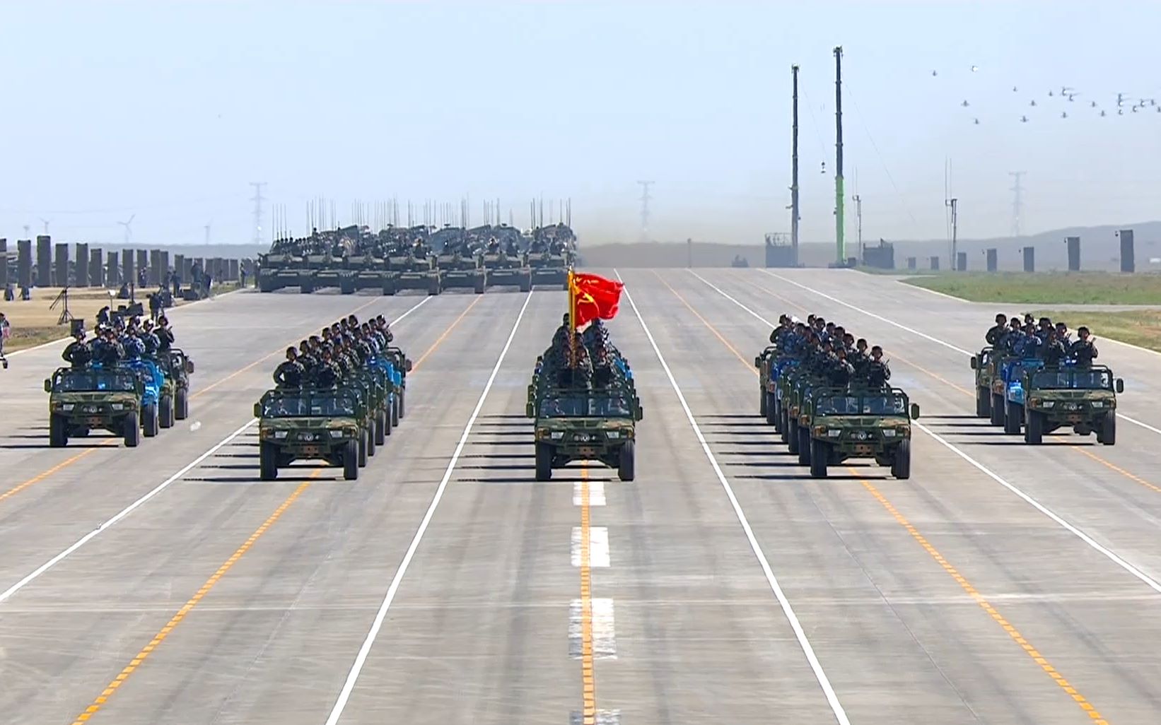 朱日和阅兵,感受震撼的力量,朱日和阅兵,震撼力量的展现