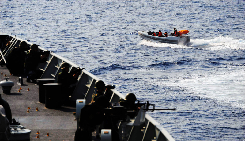 中国海军反海盗行动，捍卫海上安全的坚定力量，中国海军反海盗行动，捍卫海上安全的主力军