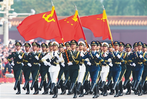 阅兵群众方队，展现国家力量与民族精神的盛大仪式，阅兵群众方队，展现国家力量与民族精神的盛大仪式风采