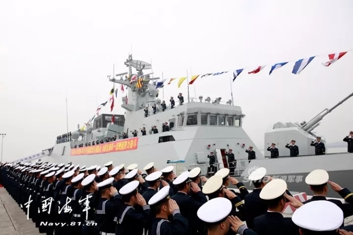 中国海军在建舰艇，迈向深蓝的战略布局，中国海军在建舰艇，深蓝战略布局稳步前行