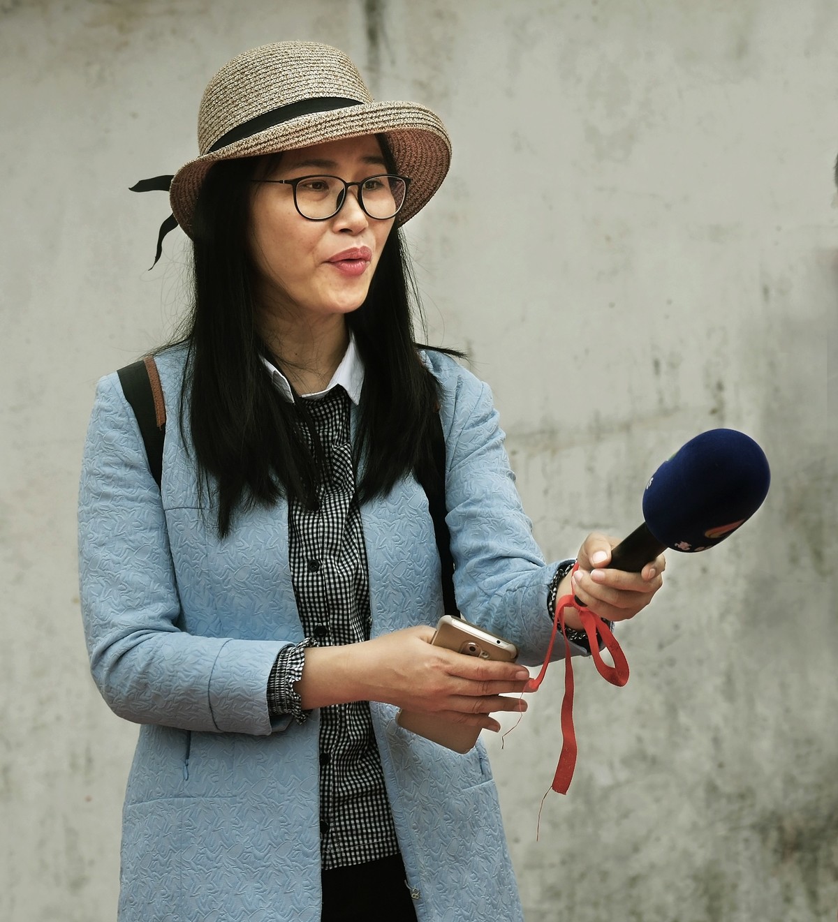 央视女记者