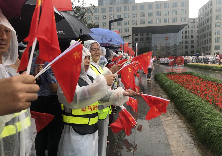 今天早上的阅兵仪式，壮丽雄浑，展现国家力量，阅兵仪式壮丽雄浑，展现国家力量风采