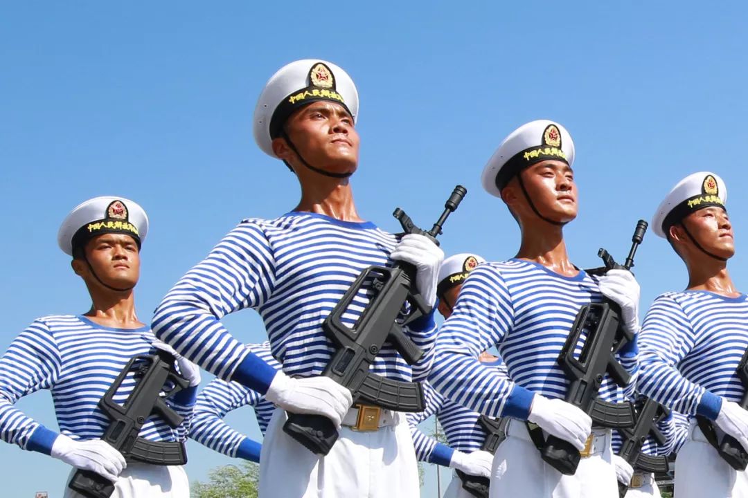 中国阅兵海军方队，荣耀与力量的展现，中国阅兵海军方队，荣耀与力量的海洋盛宴