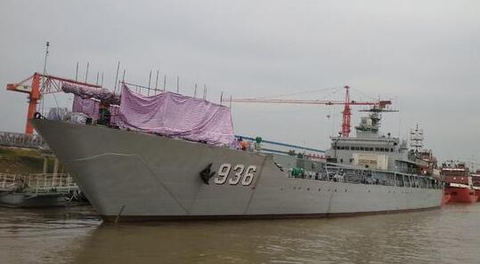 揭秘中国海军新利器,938吕梁山舰,揭秘中国海军新利器,吕梁山舰亮相揭秘