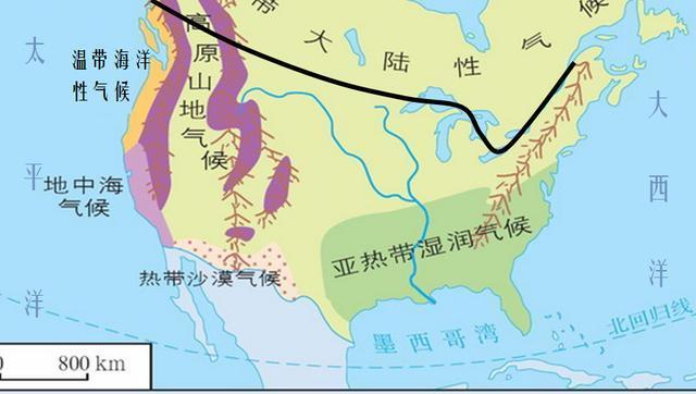 美国西部气候，多样性与独特性的展现，美国西部气候，多样性与独特性的魅力展现