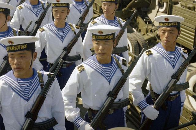 阅兵中的水兵方队，展现力量与荣耀的视频篇章，阅兵中的水兵方队，力量与荣耀的壮丽篇章