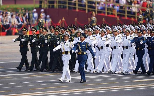 国庆阅兵方队全程，荣耀与力量的展现，国庆阅兵方队，荣耀与力量的精彩展现