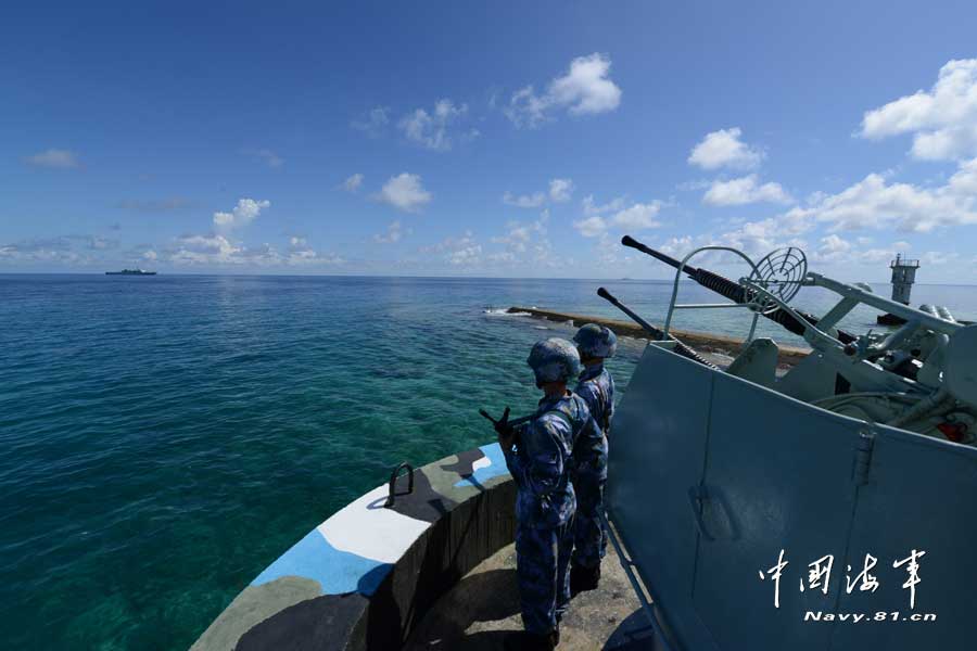 中国南海军事据点，战略地位与和平发展，中国南海军事据点，战略地位与和平发展的视角