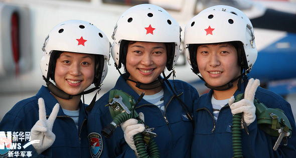 中国空军女兵