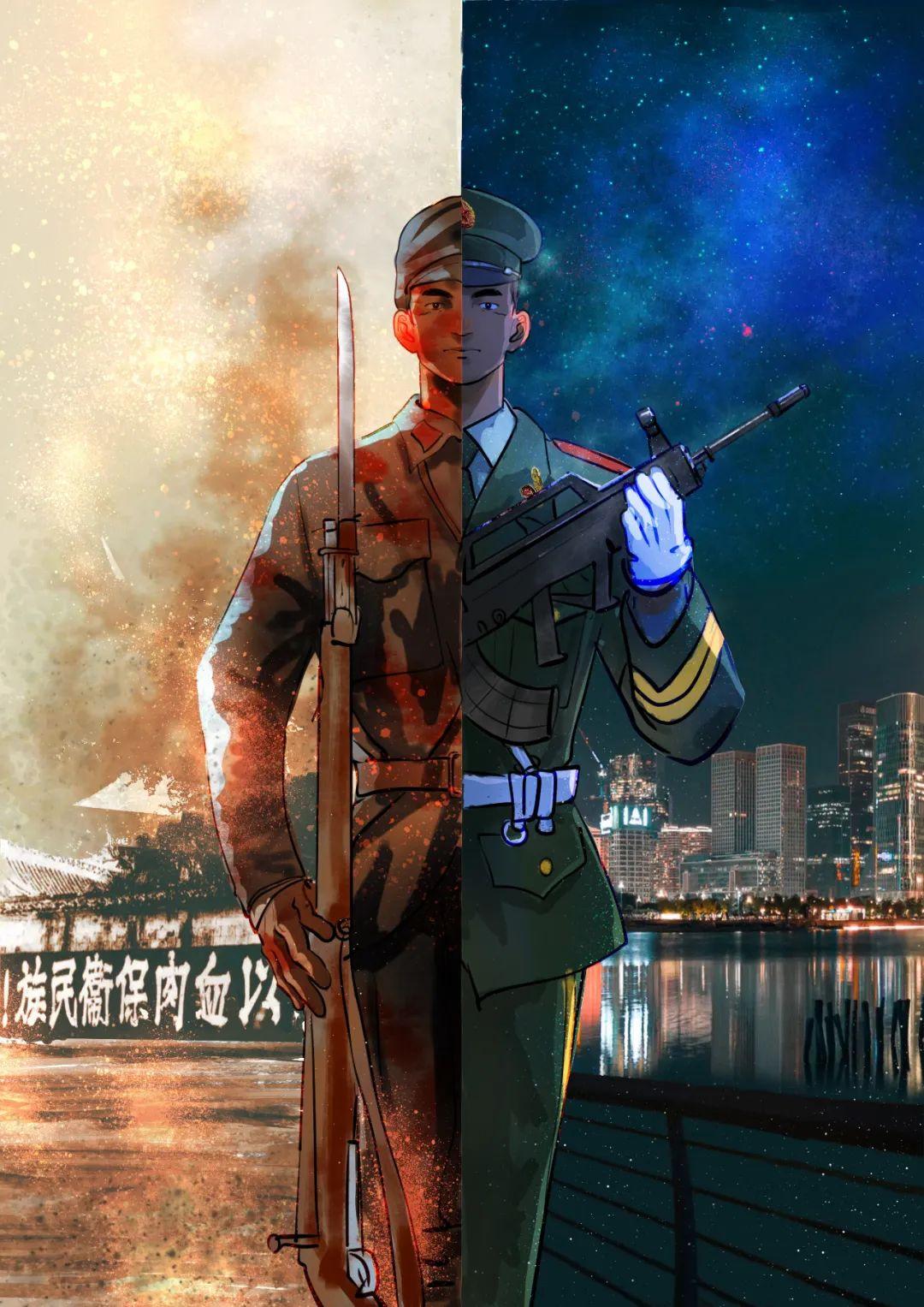 军人电脑主题壁纸，荣耀与责任的象征，军人电脑主题壁纸，荣耀与责任的象征风采