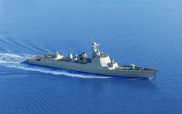 首批亮相的052D型导弹驱逐舰，中国海军新时代的里程碑，中国海军新时代里程碑，首批亮相的052D型导弹驱逐舰