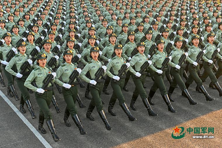 中国女兵方队，时代的骄傲与力量象征，中国女兵方队，时代骄傲与力量之象征