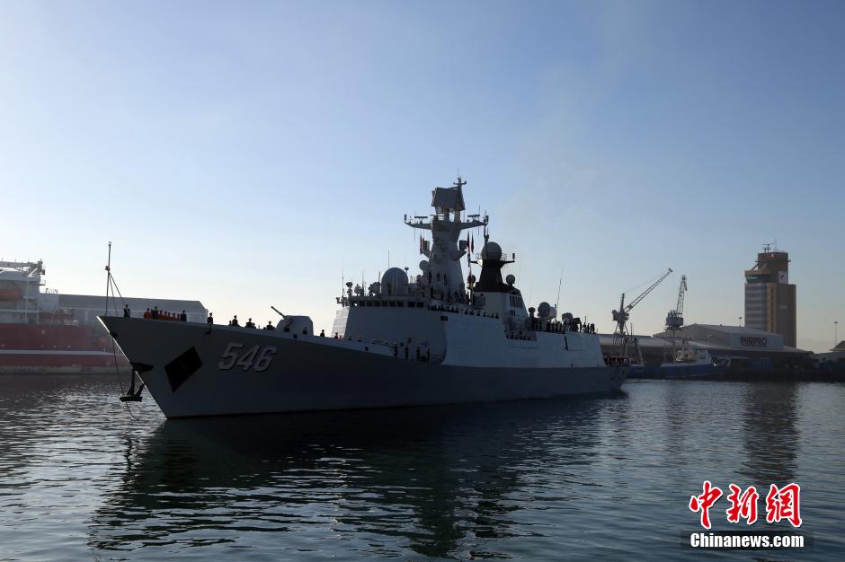 石家庄号导弹驱逐舰访问南美洲，深化友谊与合作的新篇章，石家庄号导弹驱逐舰访问南美洲，友谊与合作的新篇章开启