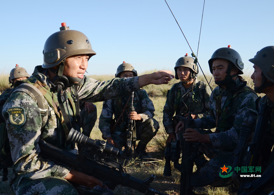 蓝军风采,透视2014年朱日和军演中的蓝军力量,透视蓝军风采,揭秘朱日和军演中的蓝军力量 2014年回顾