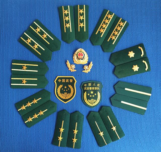 中国人民武装警察部队肩章,荣耀与责任的象征,中国人民武装警察部队肩章,荣耀与责任的标志