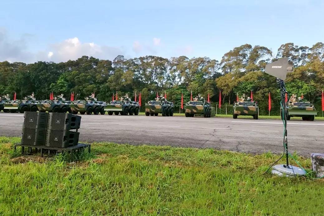 香港回归阅兵式