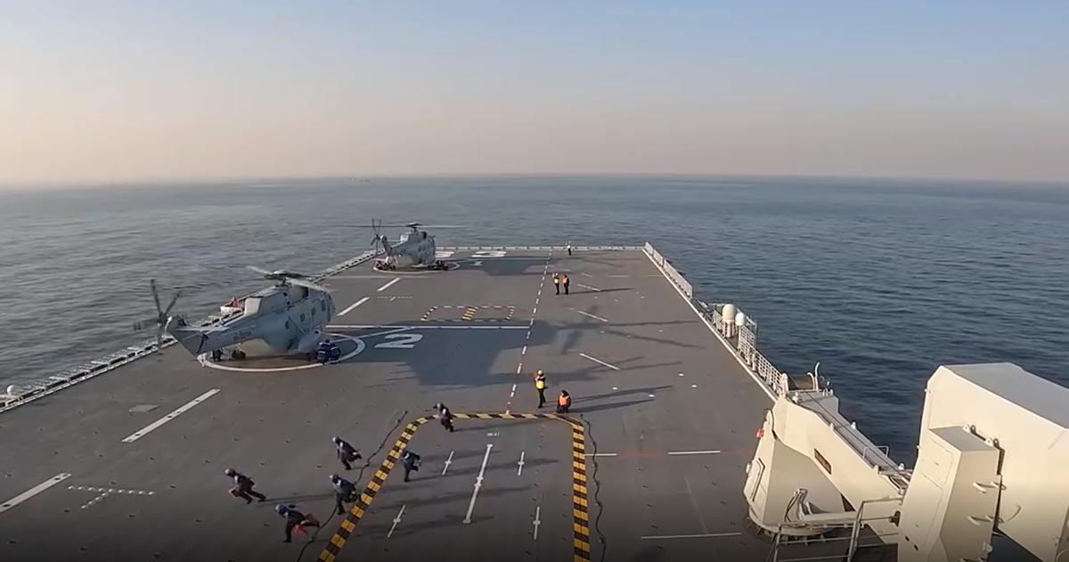 关于中国海军075型四号舰的最新消息,中国海军075型四号舰最新动态报道