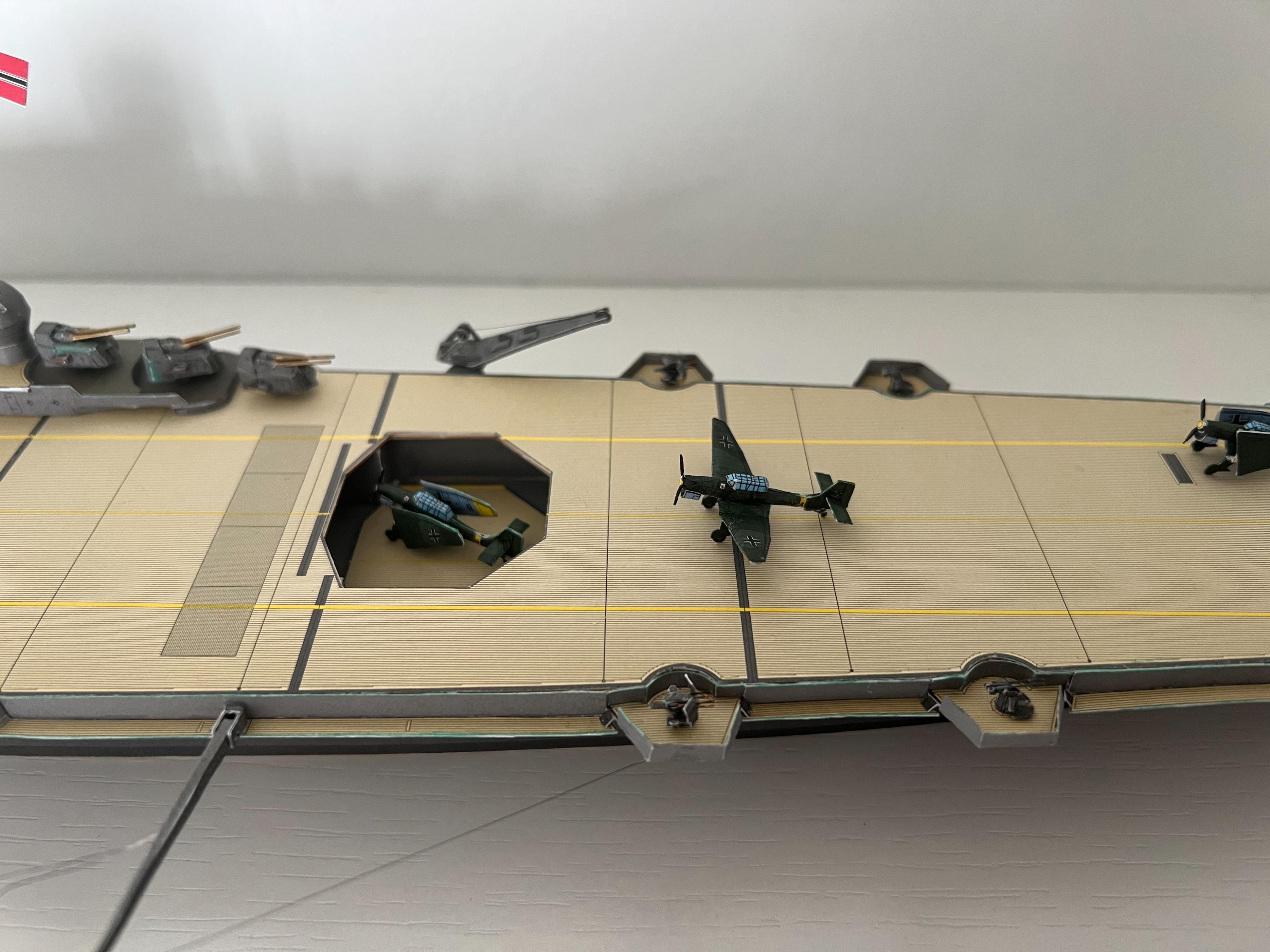 航空母舰模型简单制作指南，航空母舰模型制作简易指南