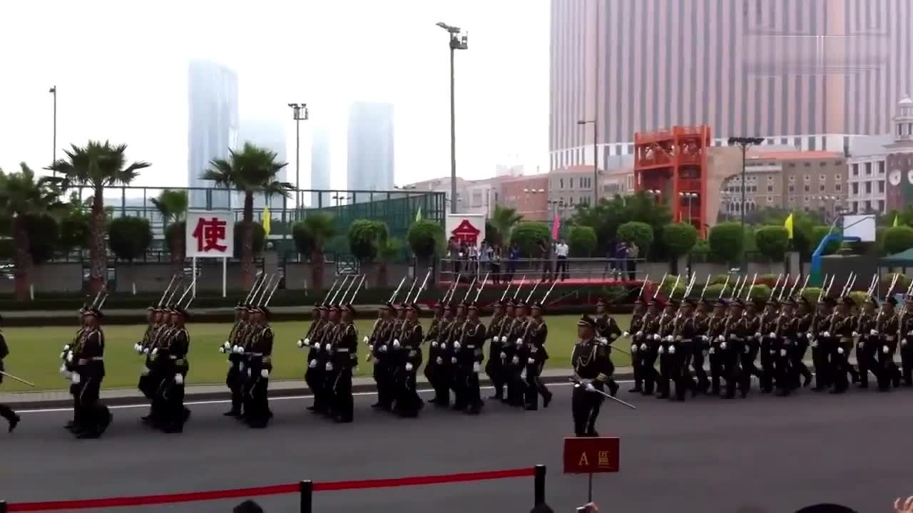 驻澳门部队仪仗队,荣耀与使命的见证,驻澳门部队仪仗队,荣耀与使命的璀璨见证