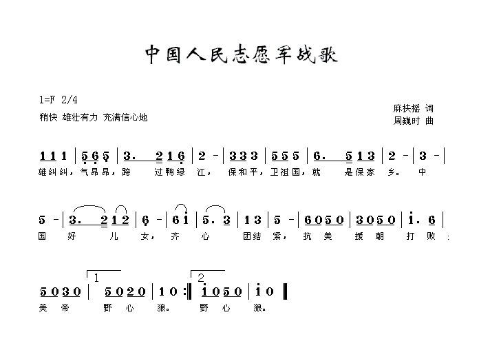 中国人民志愿军军歌伴奏C调，历史旋律的深远影响，中国人民志愿军军歌C调伴奏，历史旋律的深远影响