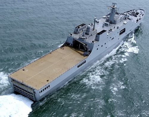探索中国海军新力量,071型两栖舰,揭秘中国海军新力量,071型两栖舰探秘之旅