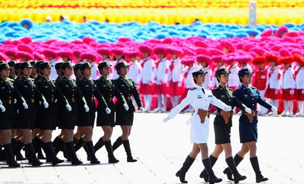 中国女兵方队身高揭秘,一道独特的风景线,中国女兵方队身高揭秘,独特风景线展英姿