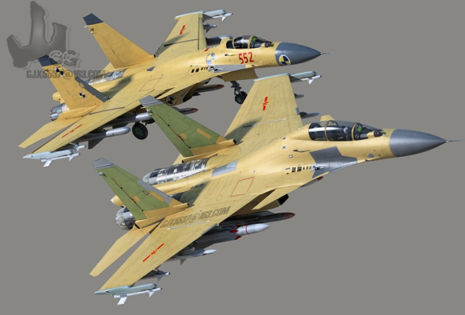 歼-15战斗机绘图，探索中国海军航空兵的主力战机，中国海军航空兵主力战机歼-15战斗机绘图探索