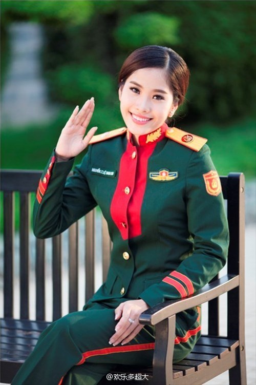 越南女兵服装,传统与现代交融的体现,越南女兵服装,传统与现代交融之美