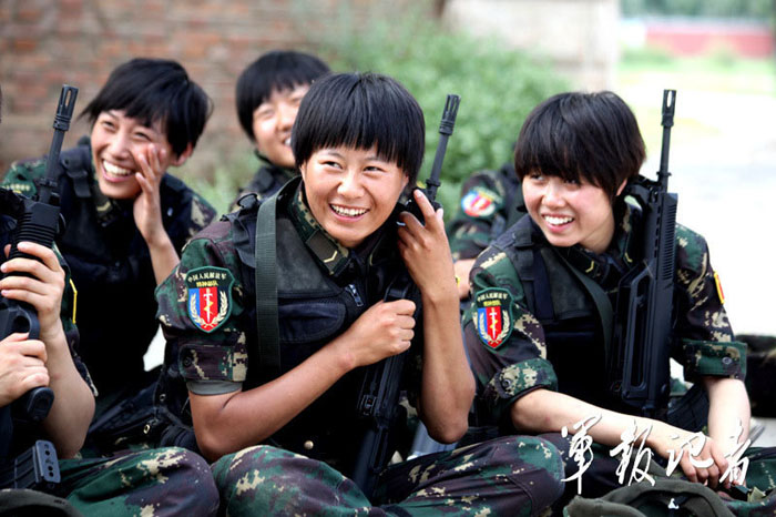 中国女特种兵