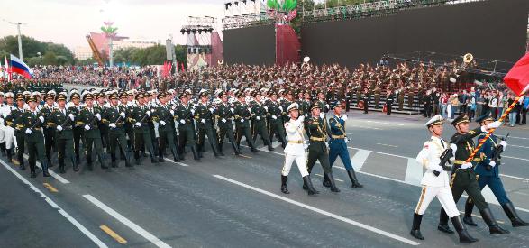 中国人民解放军在俄罗斯阅兵,展现大国力量与军事合作的深刻意义,中俄军事合作展现大国力量,中国人民解放军在俄罗斯阅兵盛典