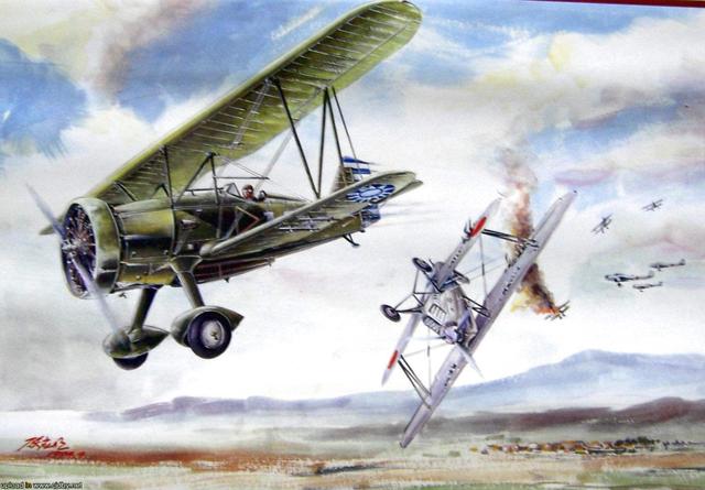 抗战时期中国空军战斗机的英勇奋战，抗战时期中国空军战斗机的英勇奋战历程