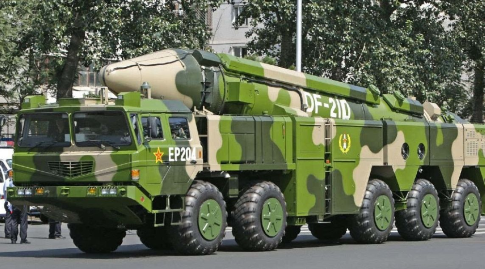 东风17与东风21D,中国导弹力量的双重威胁,东风17与东风21D,中国导弹力量的双重威胁震慑